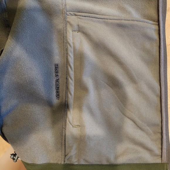 BLACK DIAMOND  Men's Jacket Soft Shell SIZE XXL, Two Tone Green. - Picture 7 of 12